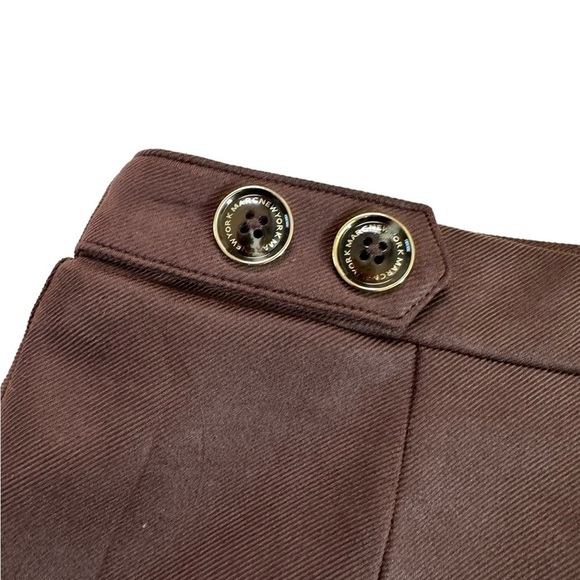 Marc New York by Andrew Marc Chocolate Brown Skirt Size Medium - Picture 5 of 14